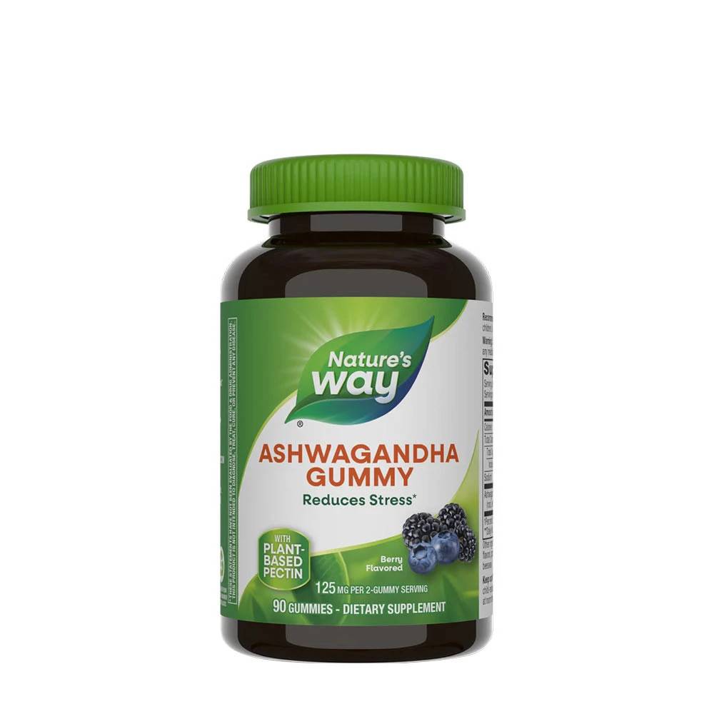 Nature's Way - Ashwagandha Gummies, 90 stycken, Bärsmak