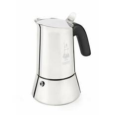 Italiensk Kaffepanna Bialetti 0007254 4 Csészék Metall Rostfritt stål