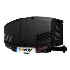 TowBox Camper V3 Urban Black 400 Liter bagageboks Komplet Med Langt Udtræk