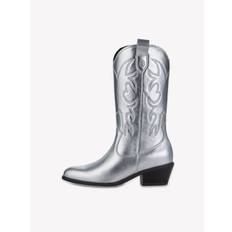 Leather Cowboy boots - metallic Cowboy boots