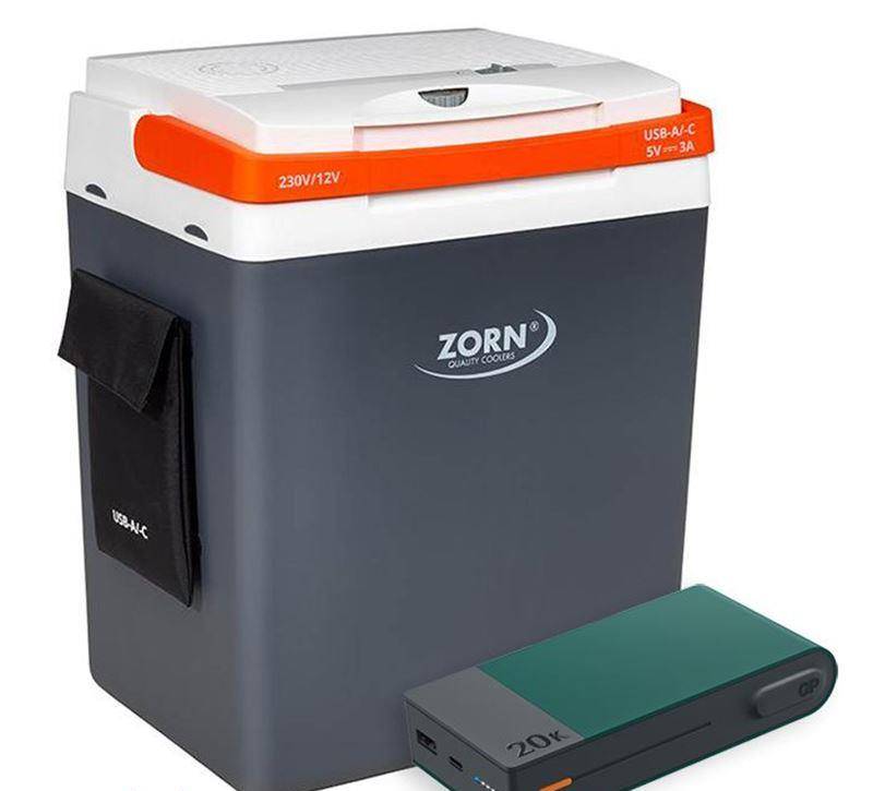 ZORN Z32 Elektrisk kylbox 30L, 12/230V med Power Bank 611SA770099