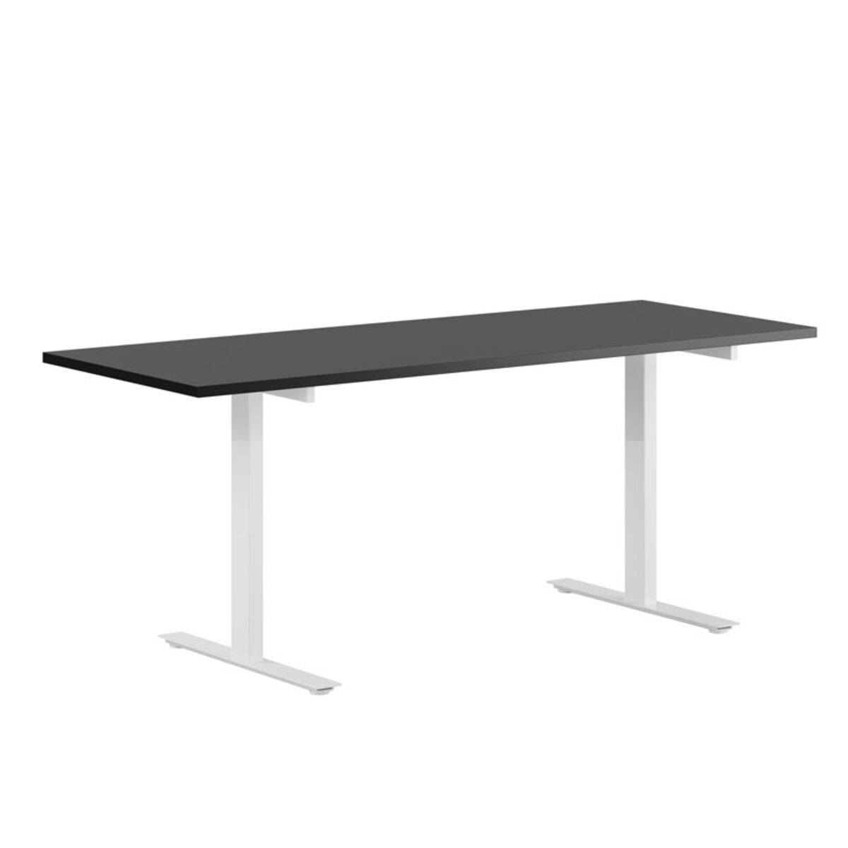 Tellus konferencebord 140x80cm - Sort-grå.