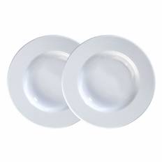 Kahla Nature Dinnerware Suppenteller, Porzellan, 2 Stück, 22,5 cm,...