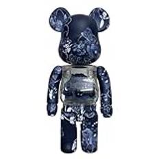 YFDLGIO 28 cm Bearbrick Violent Bear Toys Collection Desktop Skulptur Statyett Favoritdockor