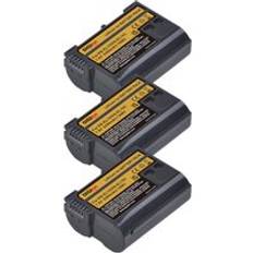 Sv -el15 en el15c batteri + laddare för nikon d500, d610, d750, d800, d810, d850, d7000, d7100, d7500, z5, z6, z6ii, z7, z7ii