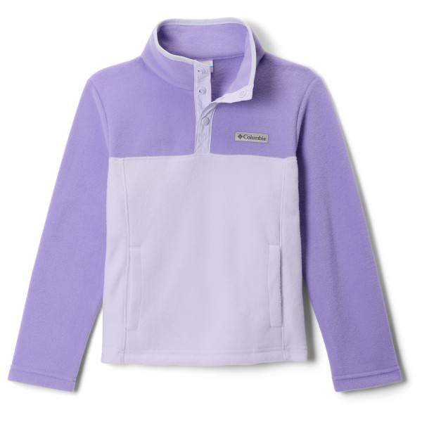 Columbia Kid's Steens Mtn II 1/4 Snap Fleece Pull-Over Fleecesweatere Børn størrelse XXS farve lilla