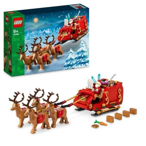 Byggsats - LEGO - 40499 - Jultomtens släde - 343 bitar - Från 9 år
