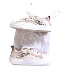 Chloé Lauren cloth trainers