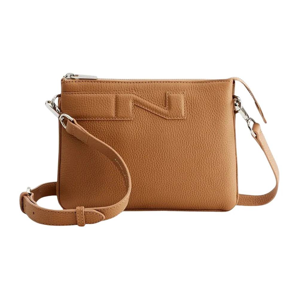 Nathan-Baume Milano Skuldertaske - Tasker - Dame - Brun - ONE SIZE - Uld