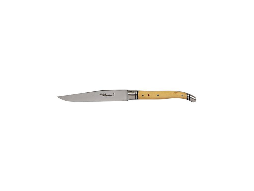 Steakkniv, Laguiole Avantage, Skæfte af buksbom.