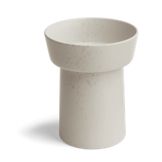 Kähler Vase H20 cm i hvid fra serien Ombria | Køb her