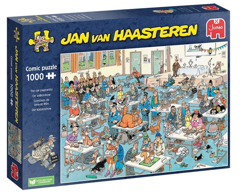1000 Bitar Jan Van Haasteren Pussel Flera Motiv
