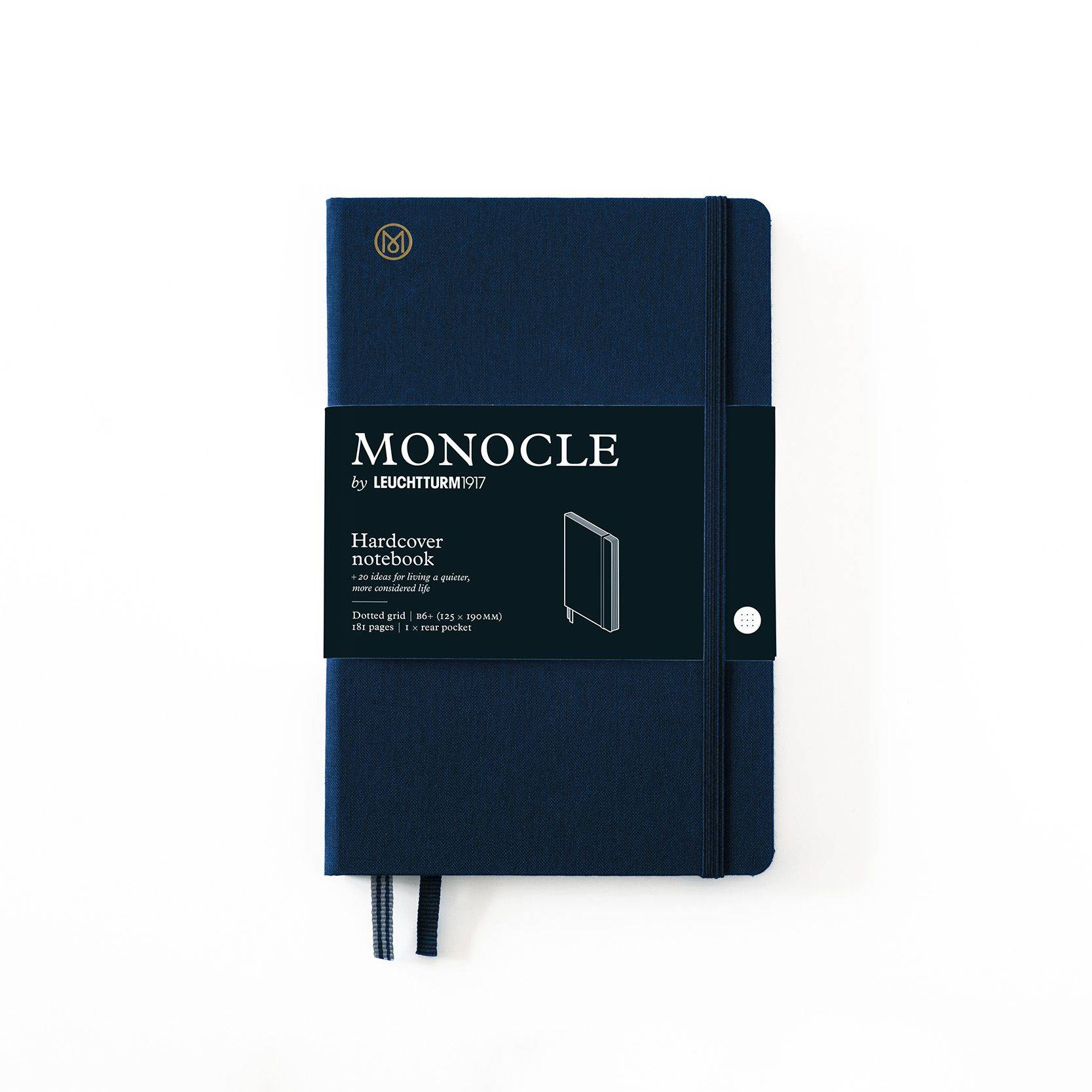 Leuchtturm1917 • Monocle notebook • Hardcover • B6 • Navy