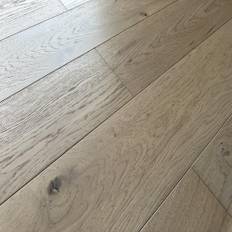 Trægulvsspecialisten plankegulv oak river white brushed 2,166 m²