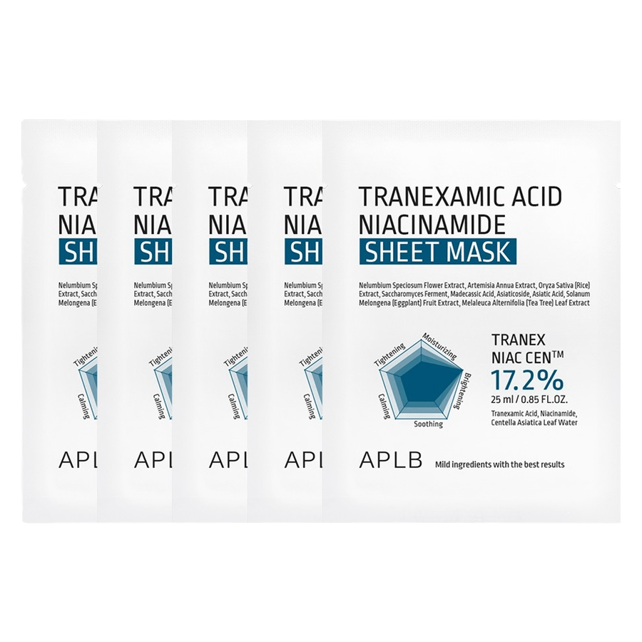 APLB Tranexamic Acid Niacinamide Sheet Mask 5stk