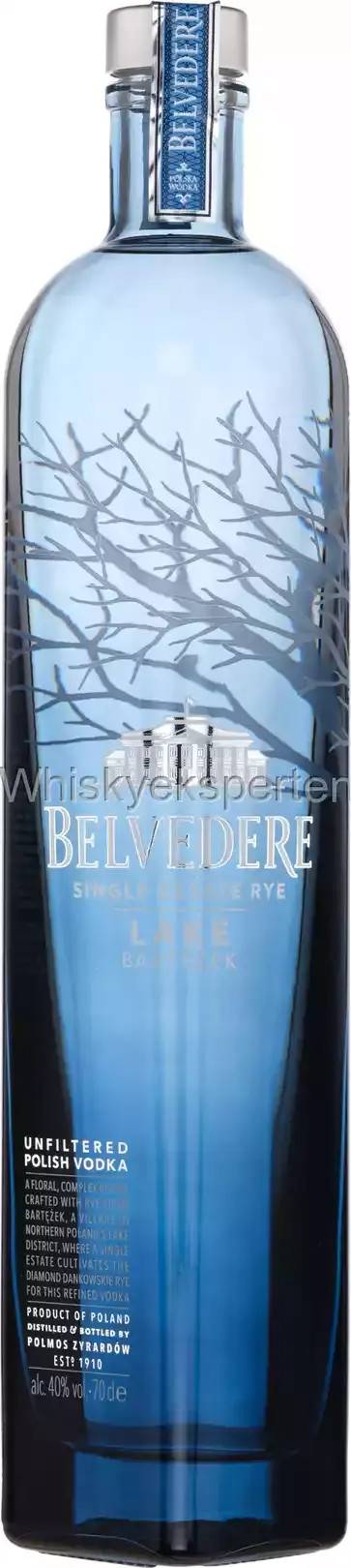 Belvedere Organic Vodka.