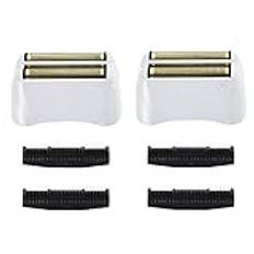 2-pack Pro Shaver ersättningsfolie och skärkniv kompatibel med andis 17150 (TS-1) rakapparat ProFoil litiumersättning
