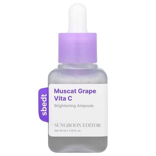 Sungboon Editor Muscat Grape Vita C Brightening Ampoule 1.35 fl oz (40 ml)