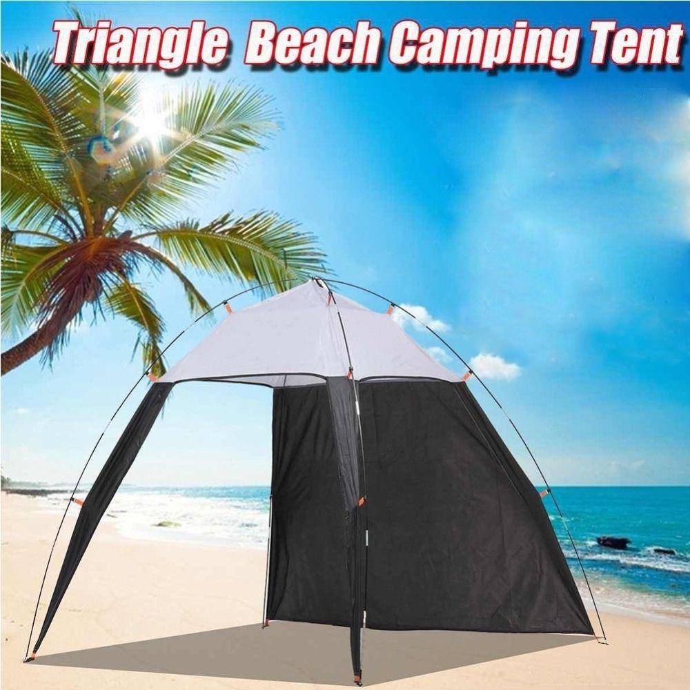 Outdoors Canopy Camping Tent Anti-UV Beach Shelter Tent Picnic Fishing Tent  Awning Tent