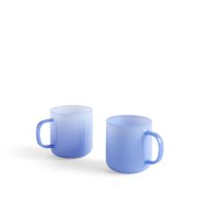 HAY - Borosilicate Mug Set Of 2 - Jade Light Blue - Tekopper - Blå