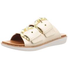 Sandals KAIA CROC PRINT SLIDES Stone cm [Fit Flop] Women's 23.0