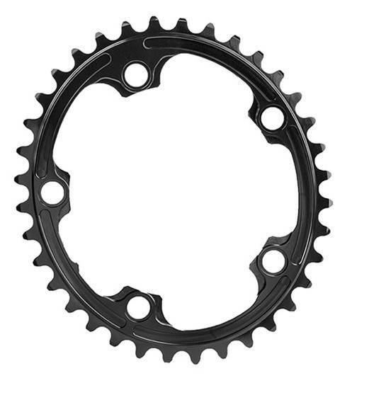 Absolute Black Road Ovalt Drev - Svart (36T)