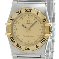 Omega Vintage, Pre-owned, Dam, ONE Size, Pre-owned Guld klockor - yellow (ONE SIZE)