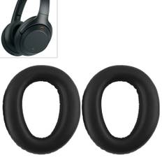 SONY MDR-1000X/WH-1000XM3 Ørepuder til hovedtelefoner, erstatning, 1 par - Svart