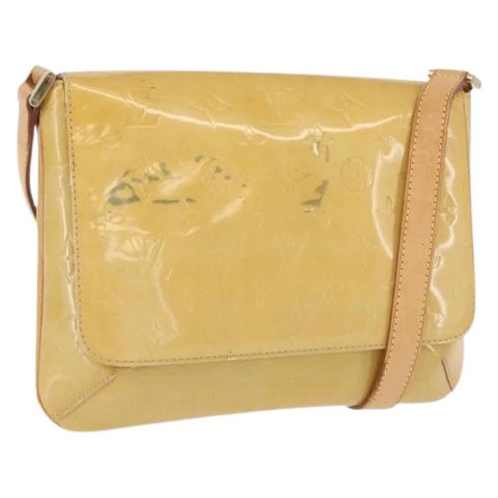 Louis Vuitton Vintage Pre-owned Vintage Skuldertaske - Vintage - Dame - Beige - ONE SIZE - Uld