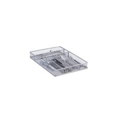Bestickbricka i metallnät L