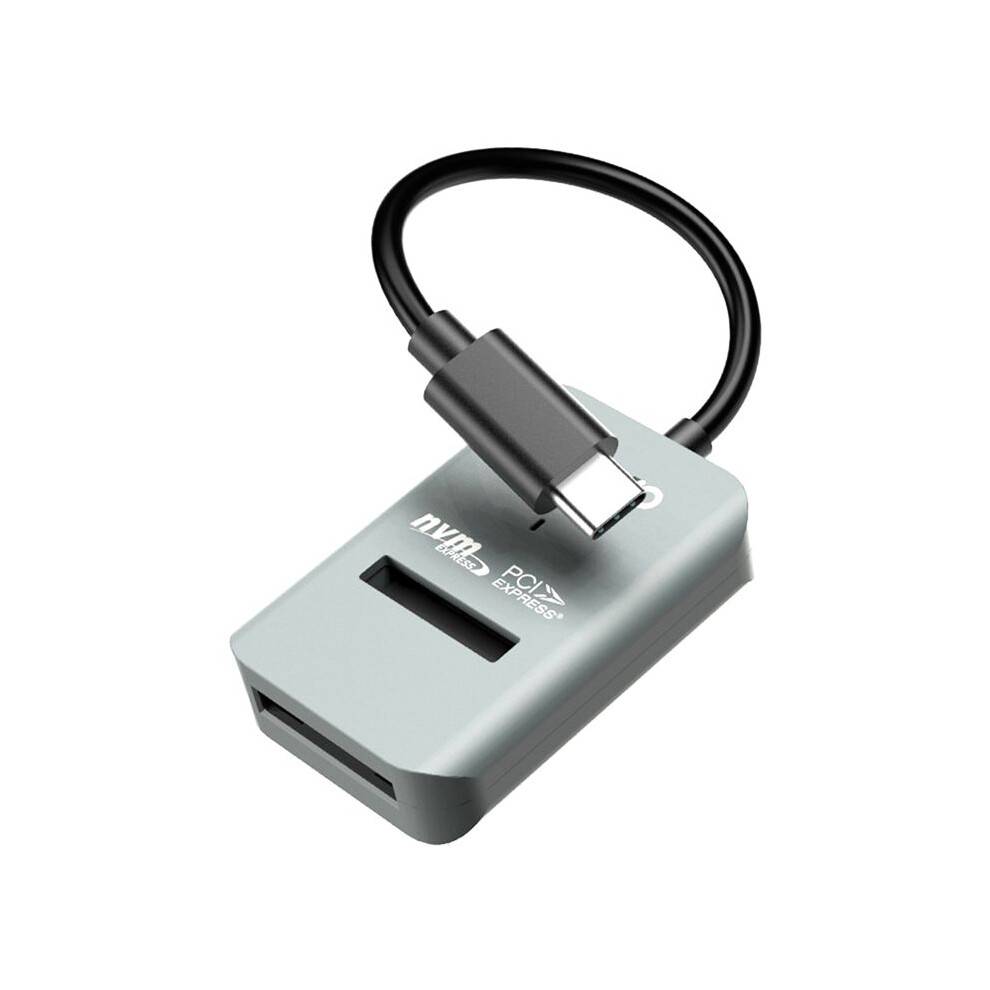 10Gbps M.2 NVME SSD Enclosure Case Type-C M2 PCIE NVME SSD Adapter Tool-Free Supports2230/42/60/80/22110