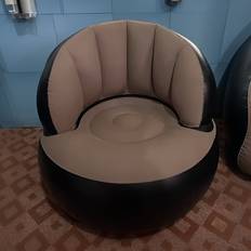 TEMU Vintage-inspired Inflatable Shell Sofa - , Portable & Foldable For Indoor/outdoor Use, Camping, Patios, And Home Decor, Ideal Gift For Enthusiasts, Lounge Chair