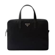Prada, Taske, Herre, Sort, ONE SIZE, Nylon, Laptop Taske