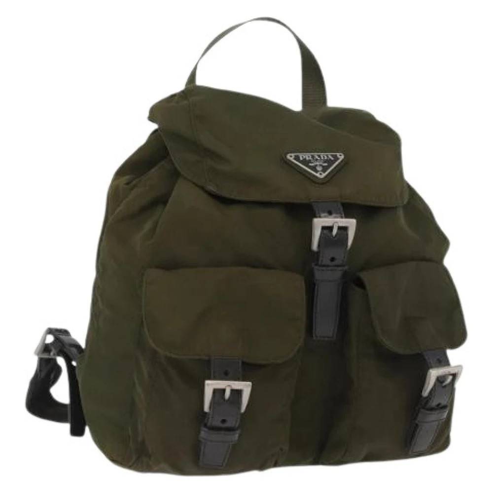 Prada Vintage - Pre-owned Vintage Nylon Ryggsäck Vintage - Dam - ONE Size - Nylon