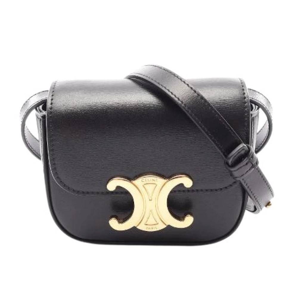 Celine Vintage Pre-owned Laeder celine-tasker - Vintage - Dame - Sort - ONE SIZE -