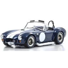 Kyosho 1/18 Shelby Cobra 427 S/C Spider 1962 Modelbil (vælg farve) - Blå/hvid