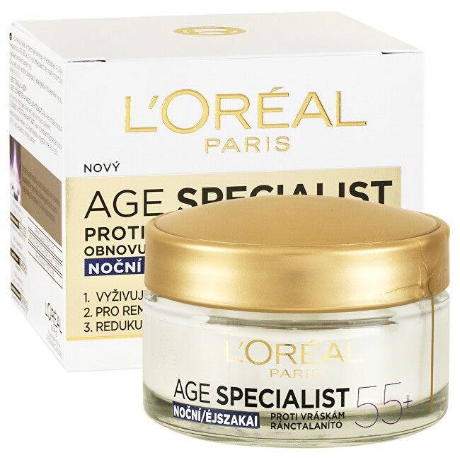 L'Oréal Paris Specialist Age 55+ Crema Antirughe Notturna 50 ml — Crema notte viso