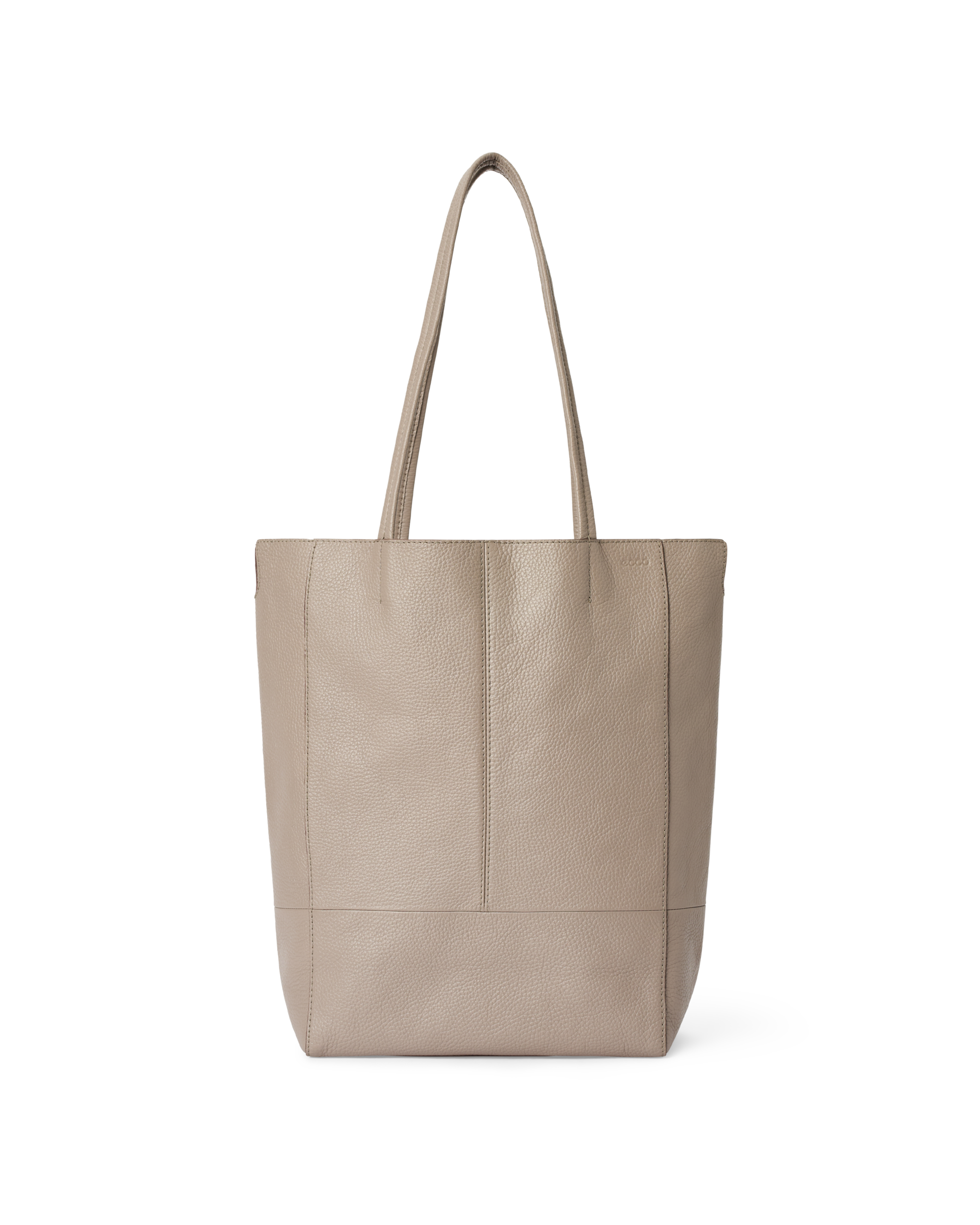 ECCO Aven Tote - Shopper taske i læder - Beige