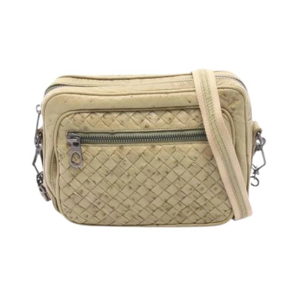 Bottega Veneta Vintage Pre-owned Vintage Skuldertaske - Vintage - Dame - Grøn - ONE SIZE - Uld