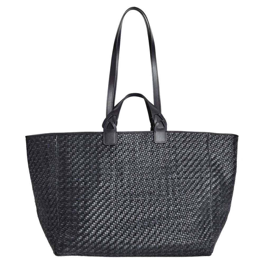 Ibeliv Elmio Tote Bag - Tasker - Dame - Sort - ONE SIZE - Bomuld