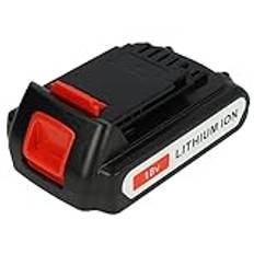 vhbw batteri kompatibel med Black & Decker BDCDD186K, BDCDD18N, BDCDS18, BDCF188N elverktyg (1 500 mAh Li-Ion 18 V)