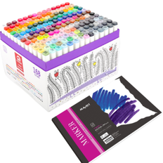 Mobee - 168-Stk Pro Twin Marker + Blok A4