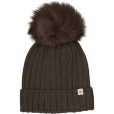 Huttelihut Hat Knit Alpaca Pompom 52\2-4Y - Huer & Hatte Uld hos Magasin