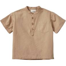 Sofie Schnoor Virgilsb Skjorte Stl. 4-6 mdr / 68 cm pojkar - Skjortor Från Magasin - Soft Brown (4-6 mdr / 68 cm)