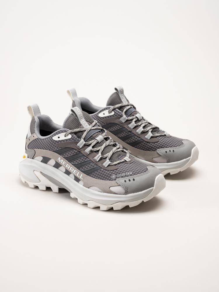 Merrell - Moab Speed 2 GTX - Grå hikingskor med GoreTex storlek 40 - Grå/Silver (40)