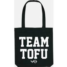 Team Tofu Woven Tote Bag, Vegan Gift