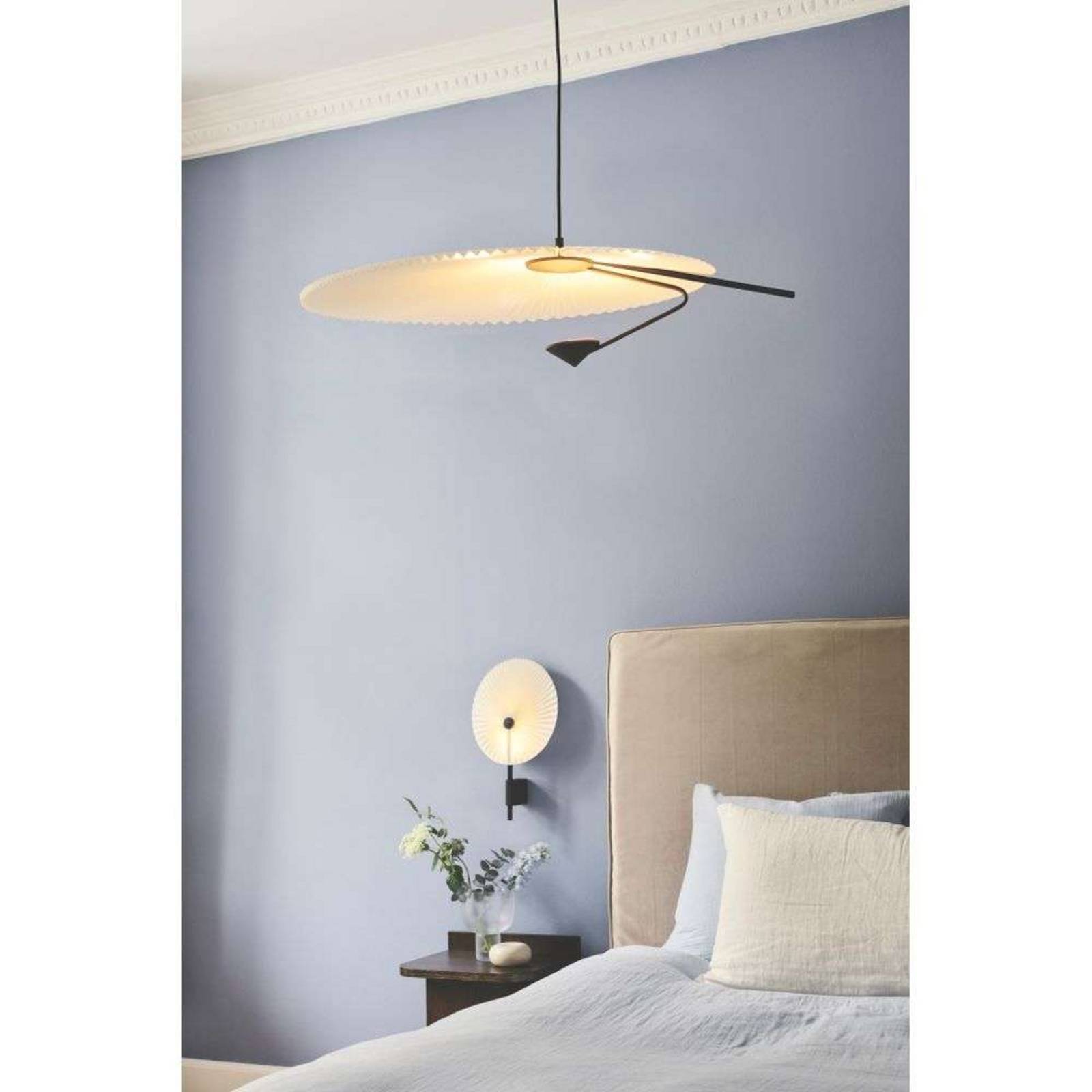 GEJST Hänglampa Liris, Svart, Vardagsrum / matsal, Metall, Design, Pendellampa