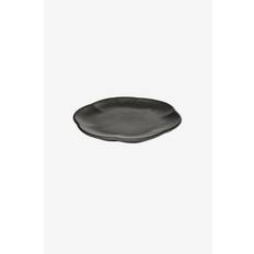 Serax - Plate Ribbed M Inku by Sergio Herman 4-pack - Svart