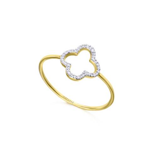 Sortija Cartuja LeCarré Oro 18K con Diamantes