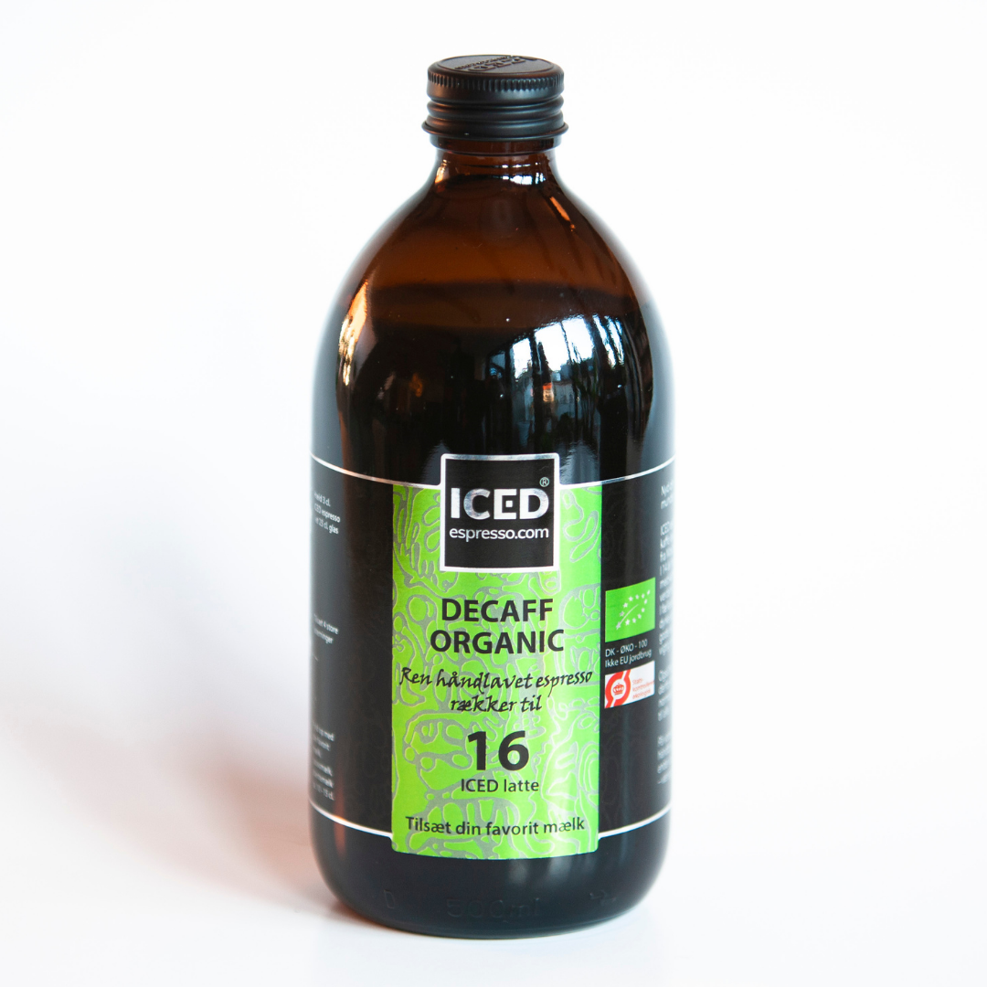 ICED Espresso - Koffeinfri Økologisk - 500 ml.